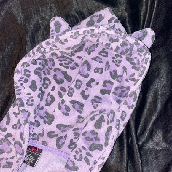 3 for $120 | Purple Leopard Print Adult Sized Onesie from Urban Outfitters - Picture 2 of 4